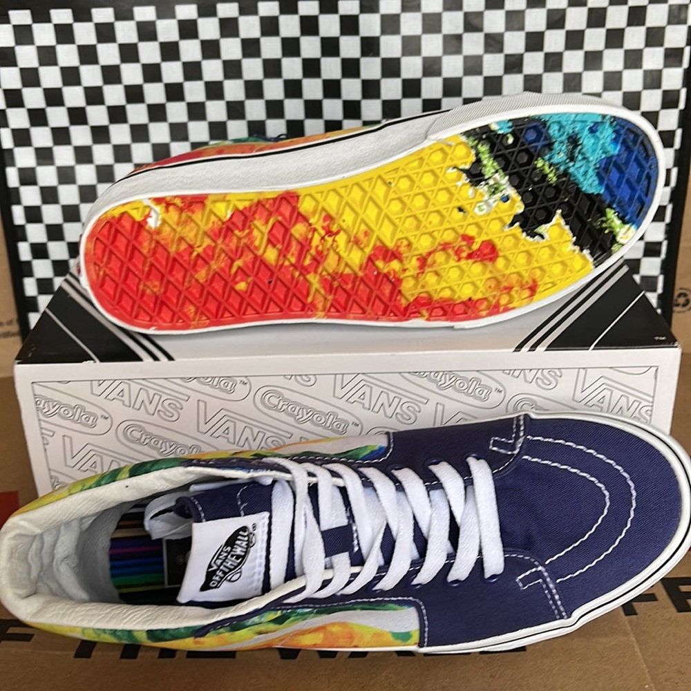Vans Multicolor High-Top Sneakers - Picture 4 of 16